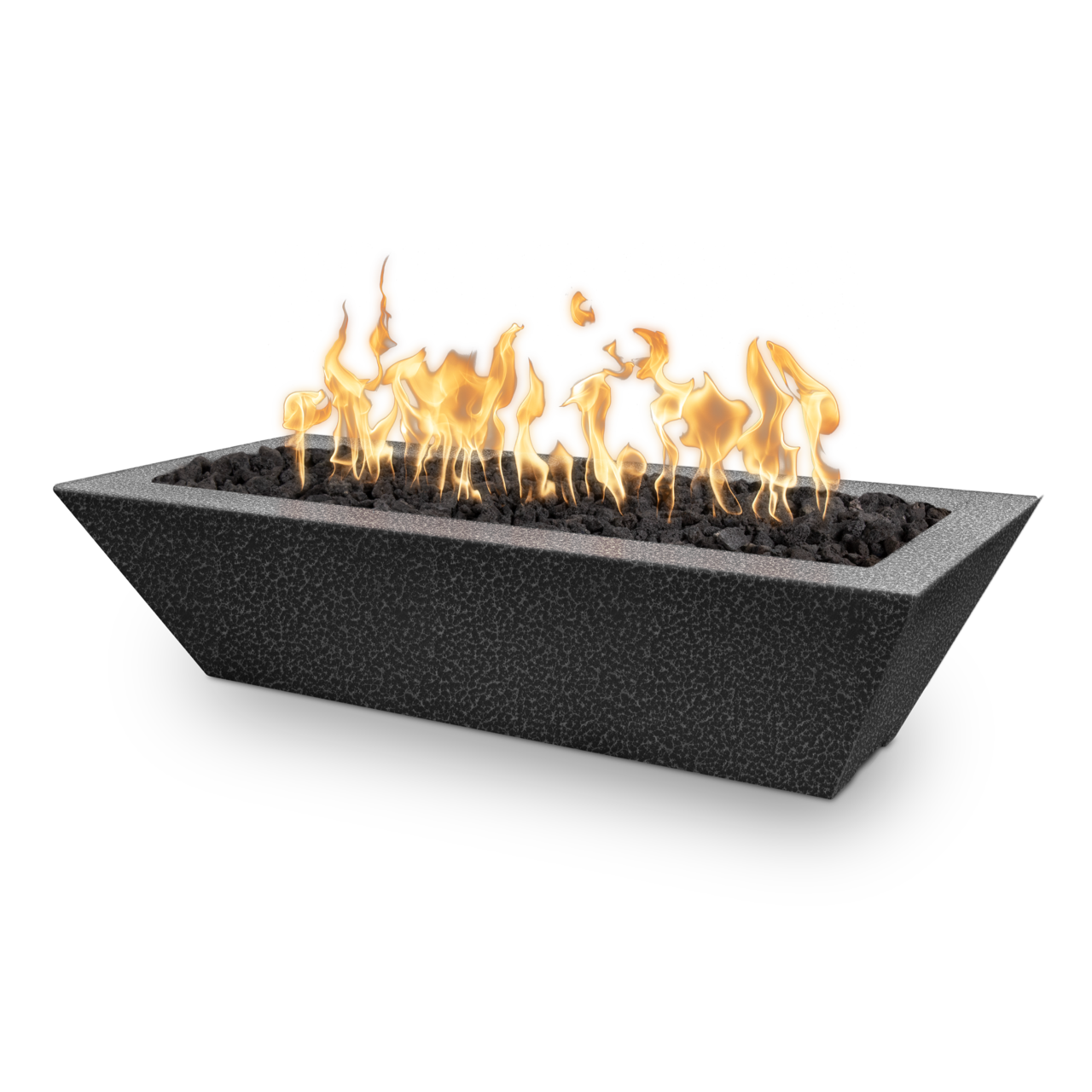 Maya Fire Bowl - Linear (Powder Coated Steel) Photo (0)