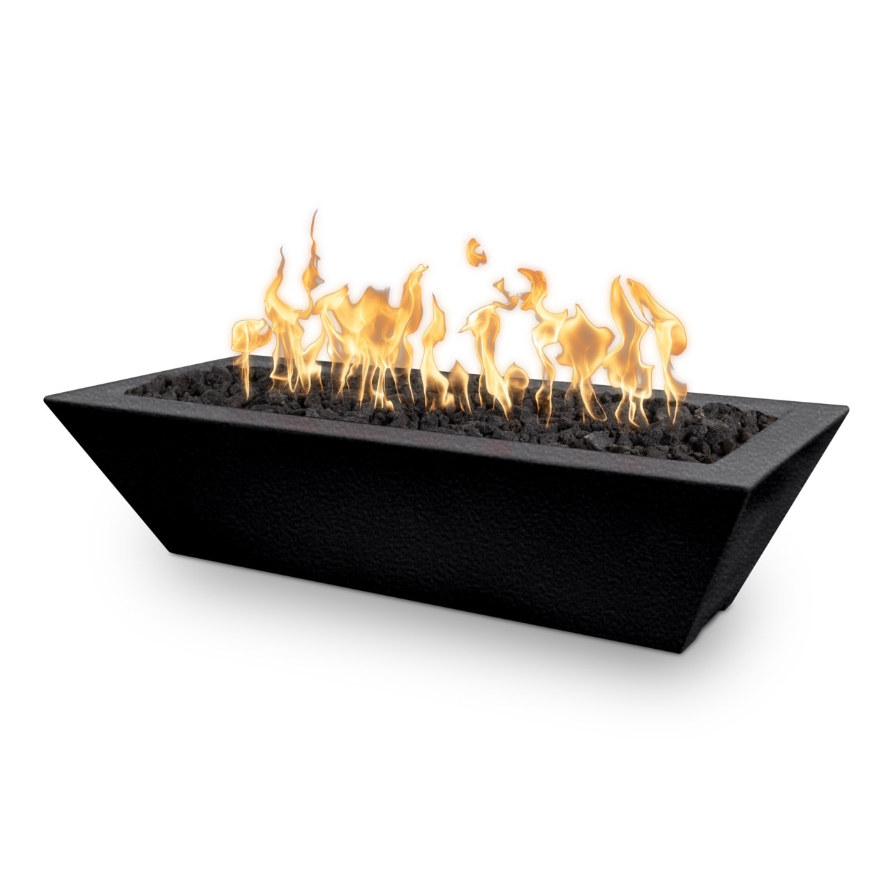 Maya Fire Bowl - Linear (Powder Coated Steel) Photo (5)