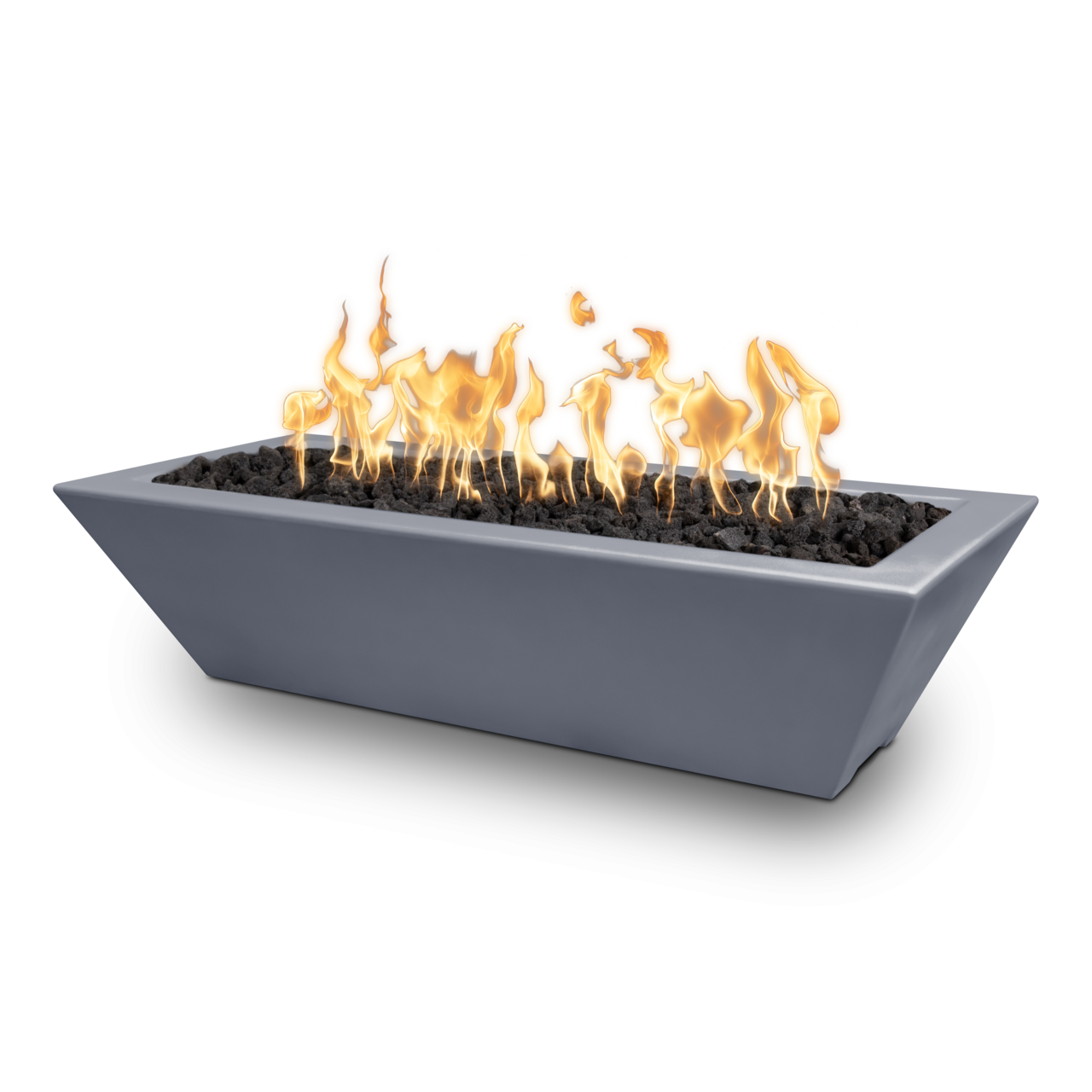Maya Fire Bowl - Linear (Powder Coated Steel) Photo (3)