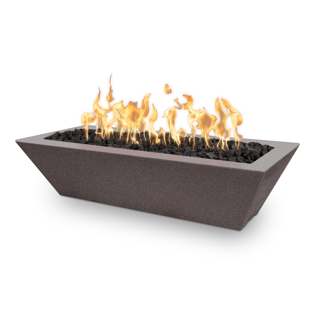 Maya Fire Bowl - Linear (Powder Coated Steel) Photo (2)
