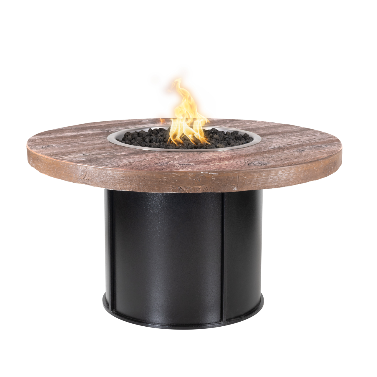 Fresno Fire Table (GFRC Wood Grain) Photo (3)