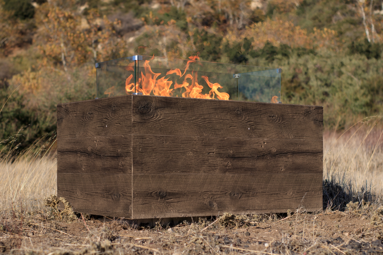 Catalina Fire Pit (GFRC Wood Grain) Photo (3)