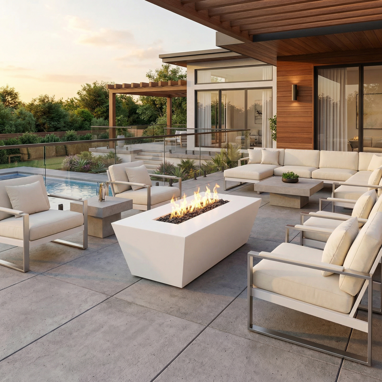 Angelus Fire Pit (GFRC) Photo (2)