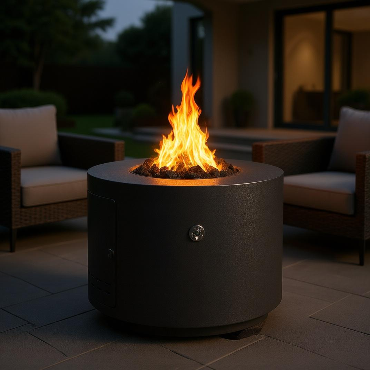 Beverly Fire Pit (Powder Coated Steel) Photo (1)