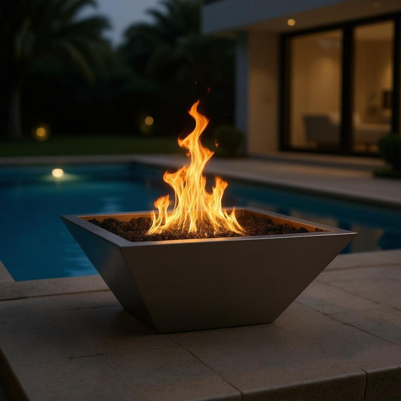 Maya Fire Bowl (Stainless) Photo (1)