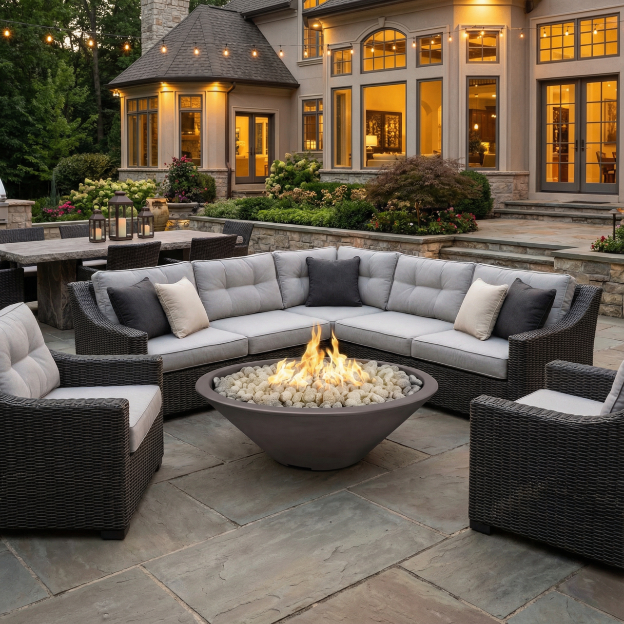 Cazo Narrow Ledge Fire Pit